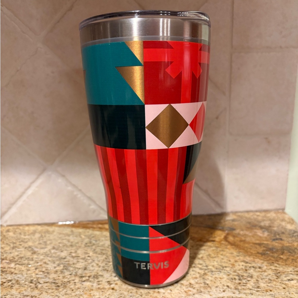 30 oz Tervis Multicolor Geometric Tumbler